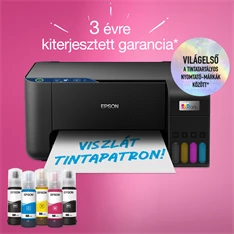 Epson EcoTank L3231 színes nyomtató MFP, USB, 8100/6500 oldal tinta a dobozban
