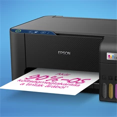 Epson EcoTank L3231 színes nyomtató MFP, USB, 8100/6500 oldal tinta a dobozban
