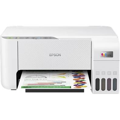 Epson EcoTank L3256 színes tintasugaras fehér multifunkciós nyomtató Epson EcoTank L3256 színes tintasugaras fehér multifunkciós nyomtató