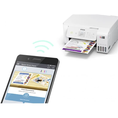 Epson EcoTank L3266 színes tintasugaras fehér multifunkciós nyomtató Epson EcoTank L3266 színes tintasugaras fehér multifunkciós nyomtató