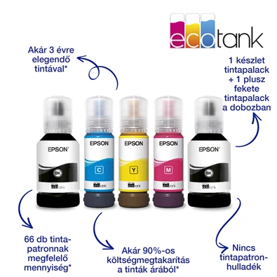 Epson EcoTank L4260 színes tintasugaras fekete multifunkciós nyomtató Epson EcoTank L4260 színes tintasugaras fekete multifunkciós nyomtató