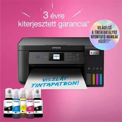 Epson EcoTank L4260 színes tintasugaras fekete multifunkciós nyomtató Epson EcoTank L4260 színes tintasugaras fekete multifunkciós nyomtató