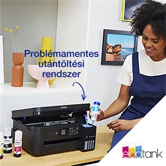 Epson EcoTank L4260 színes tintasugaras fekete multifunkciós nyomtató Epson EcoTank L4260 színes tintasugaras fekete multifunkciós nyomtató
