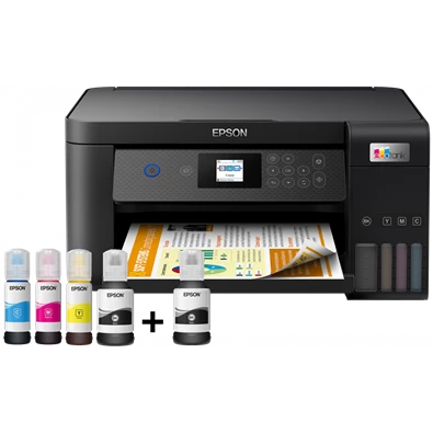 Epson EcoTank L4260 színes tintasugaras fekete multifunkciós nyomtató Epson EcoTank L4260 színes tintasugaras fekete multifunkciós nyomtató