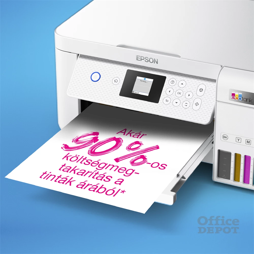 Epson EcoTank L4266 színes nyomtató MFP, Duplex, WiFi/USB, 14 000/5200 oldal tinta a dobozban