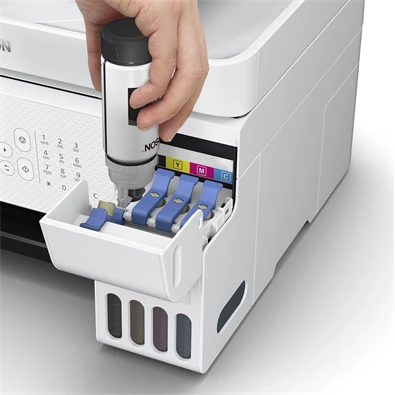 Epson EcoTank L5296 színes tintasugaras fehér multifunkciós nyomtató Epson EcoTank L5296 színes tintasugaras fehér multifunkciós nyomtató