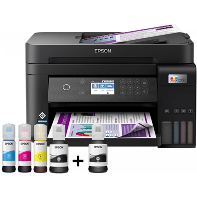 Epson EcoTank L6270 színes tintasugaras fekete multifunkciós nyomtató Epson EcoTank L6270 színes tintasugaras fekete multifunkciós nyomtató