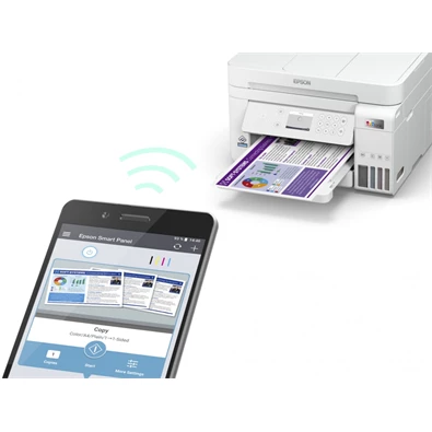 Epson EcoTank L6276 színes tintasugaras fehér multifunkciós nyomtató Epson EcoTank L6276 színes tintasugaras fehér multifunkciós nyomtató