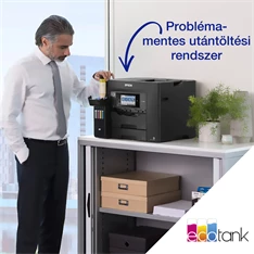 Epson EcoTank L6570 színes nyomtató MFP, Duplex, WiFi/USB/LAN, 8100/6500 oldal tinta a dobozban