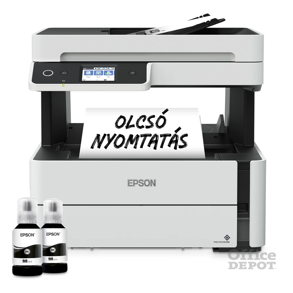 Epson EcoTank M3170 mono nyomató MFP, Duplex, WiFi, 11 000 oldal tinta a dobozban