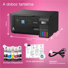 Epson Ecotank L3560 színes tintasugaras multifunkciós nyomtató Epson Ecotank L3560 színes tintasugaras multifunkciós nyomtató