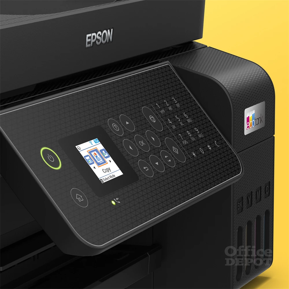 Epson EcoTank L5310 színes nyomtató MFP, WiFi/LAN, 8100/6500 oldal tinta a dobozban