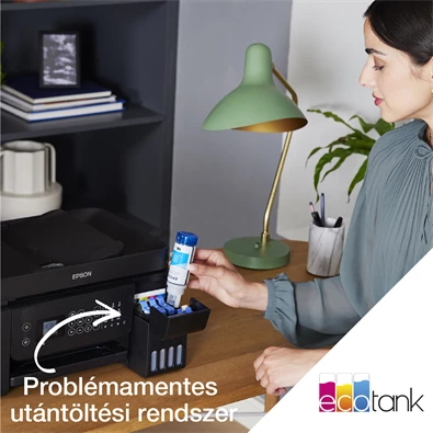 Epson Ecotank L5310 A4 MFP ADF Ethernet/WIFI színes multifunkciós tintasugaras nyomtató Epson Ecotank L5310 A4 MFP ADF Ethernet/WIFI színes multifunkciós tintasugaras nyomtató
