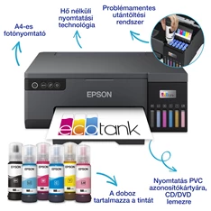 Epson Ecotank L8050 A4 színes tintasugaras multifunkciós nyomtató Epson Ecotank L8050 A4 színes tintasugaras multifunkciós nyomtató
