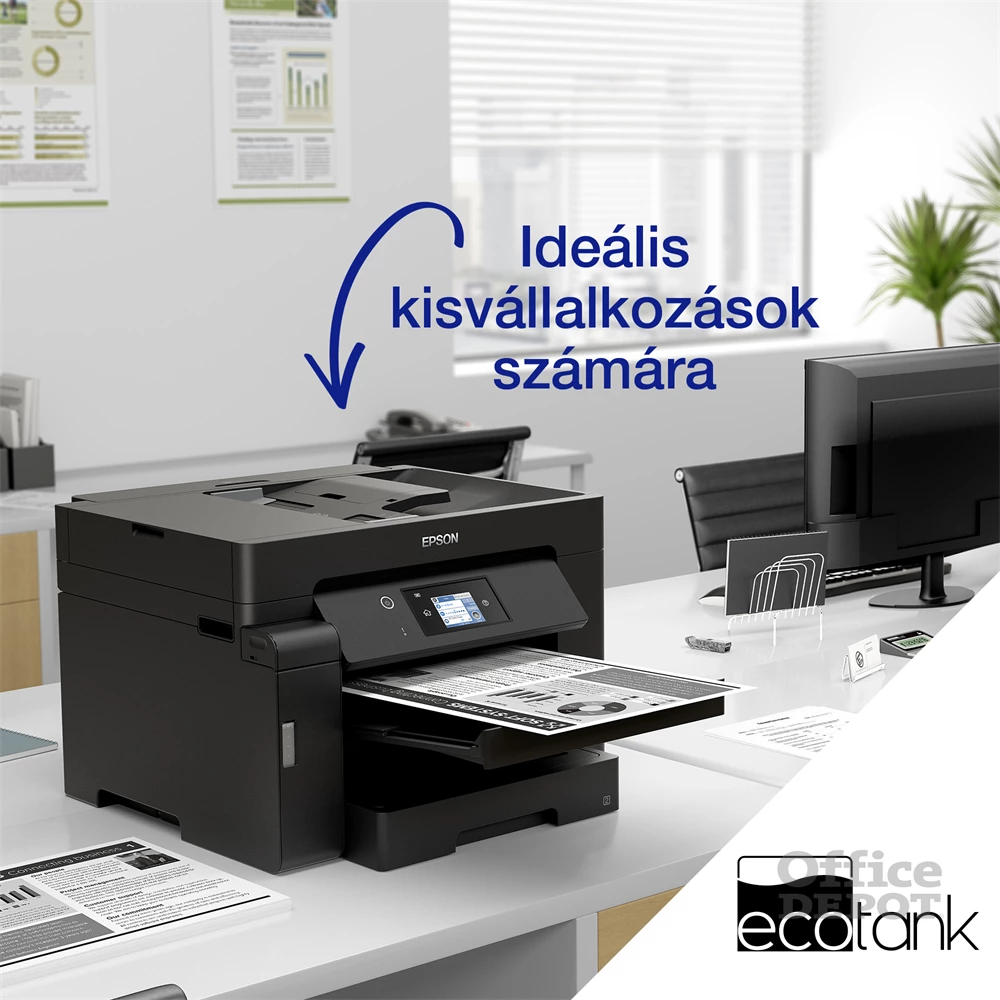 Epson M15140 A3 MFP duplex ADF Ethernet/WIFI mono multifunkciós tintasugaras nyomtató