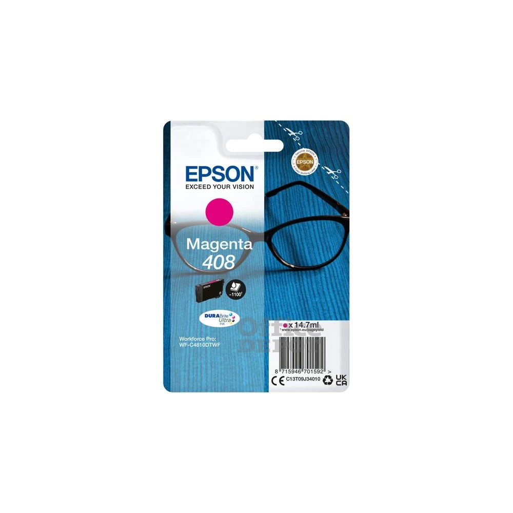 Epson C13T09J34010 T09J3 magneta tintapatron