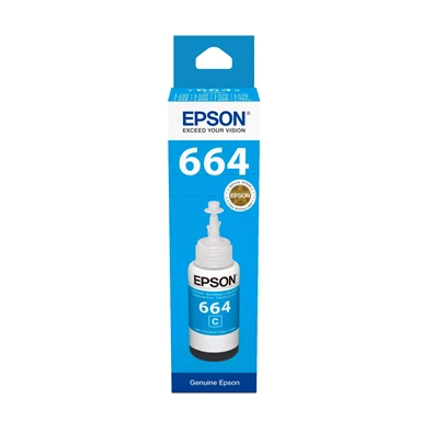 Epson C13T66424A T6642 70ml EcoTank kompatibilis cián tintapalack Epson C13T66424A T6642 70ml EcoTank kompatibilis cián tintapalack