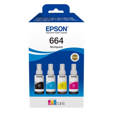 Epson C13T66464A T6646 280ML Multipack tintapatron csomag Epson C13T66464A T6646 280ML Multipack tintapatron csomag