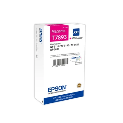 Epson C13T789340 T7893 patron magenta Epson C13T789340 T7893 patron magenta