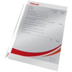 Esselte A4 55mikron 100db víztiszta lefűzhető genotherm Esselte A4 55mikron 100db víztiszta lefűzhető genotherm