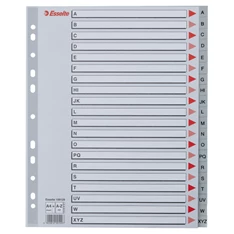 Esselte A-Z A4 Maxi műanyag regiszter Esselte A-Z A4 Maxi műanyag regiszter