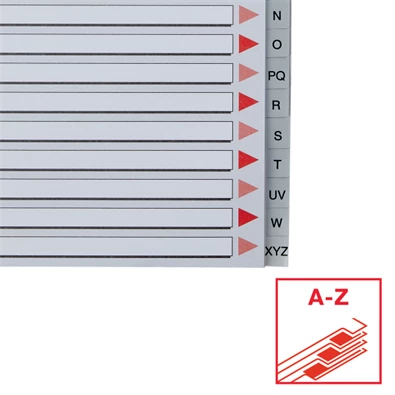 Esselte A-Z A4 Maxi műanyag regiszter Esselte A-Z A4 Maxi műanyag regiszter