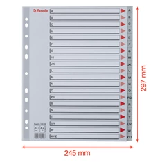 Esselte A-Z A4 Maxi műanyag regiszter Esselte A-Z A4 Maxi műanyag regiszter