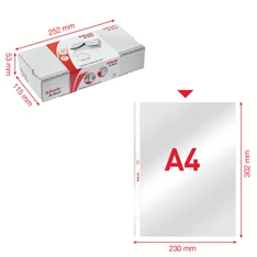 Esselte At Hand A4 lefűzhető 40db víztiszta genotherm Esselte At Hand A4 lefűzhető 40db víztiszta genotherm