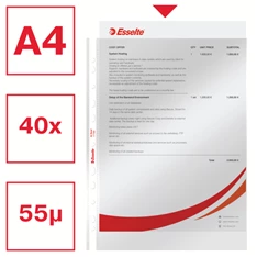 Esselte At Hand A4 lefűzhető 40db víztiszta genotherm Esselte At Hand A4 lefűzhető 40db víztiszta genotherm