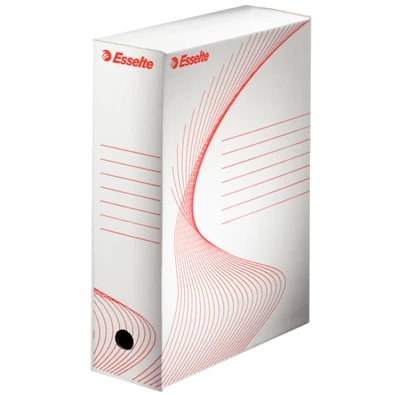 Esselte Boxy 10cm fehér archiváló doboz Esselte Boxy 10cm fehér archiváló doboz