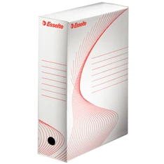 Esselte Boxy 10cm fehér archiváló doboz Esselte Boxy 10cm fehér archiváló doboz