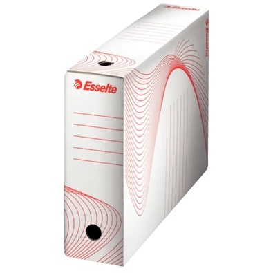 Esselte Boxy 10cm fehér archiváló doboz Esselte Boxy 10cm fehér archiváló doboz