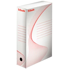 Esselte Boxy 8cm fehér archiváló doboz Esselte Boxy 8cm fehér archiváló doboz