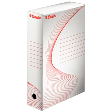 Esselte Boxy 8cm fehér archiváló doboz Esselte Boxy 8cm fehér archiváló doboz