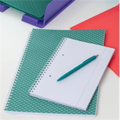 Esselte ColourBreeze A4 kockás kék spirálfüzet Esselte ColourBreeze A4 kockás kék spirálfüzet
