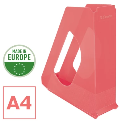 Esselte ColourBreeze áttetsző korall iratpapucs Esselte ColourBreeze áttetsző korall iratpapucs