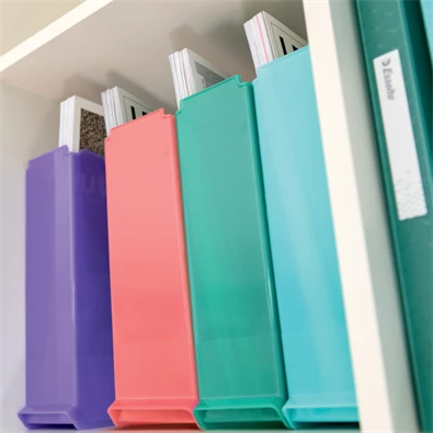 Esselte ColourBreeze áttetsző korall iratpapucs Esselte ColourBreeze áttetsző korall iratpapucs