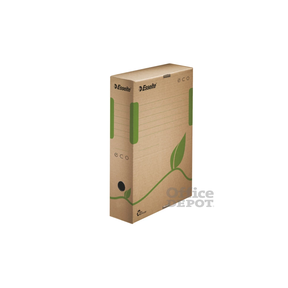 Esselte Eco 8cm barna archiváló doboz