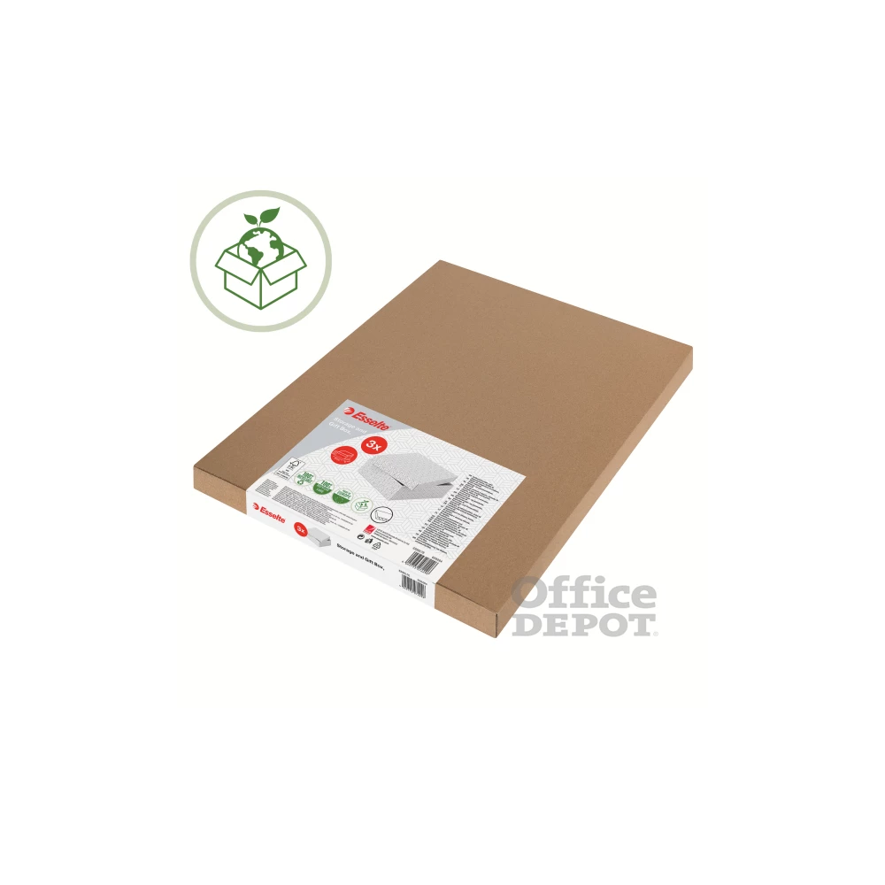 Esselte Home 3db/csomag fehér ajándék/tárolódoboz