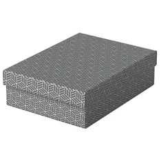 Esselte Home 3db/csomag szürke ajándék/tárolódoboz Esselte Home 3db/csomag szürke ajándék/tárolódoboz