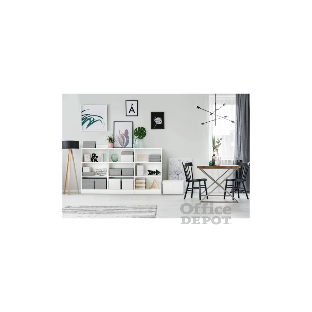 Esselte Home L méret 3db/csomag szürke tárolódoboz