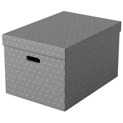 Esselte Home L méret 3db/csomag szürke tárolódoboz Esselte Home L méret 3db/csomag szürke tárolódoboz