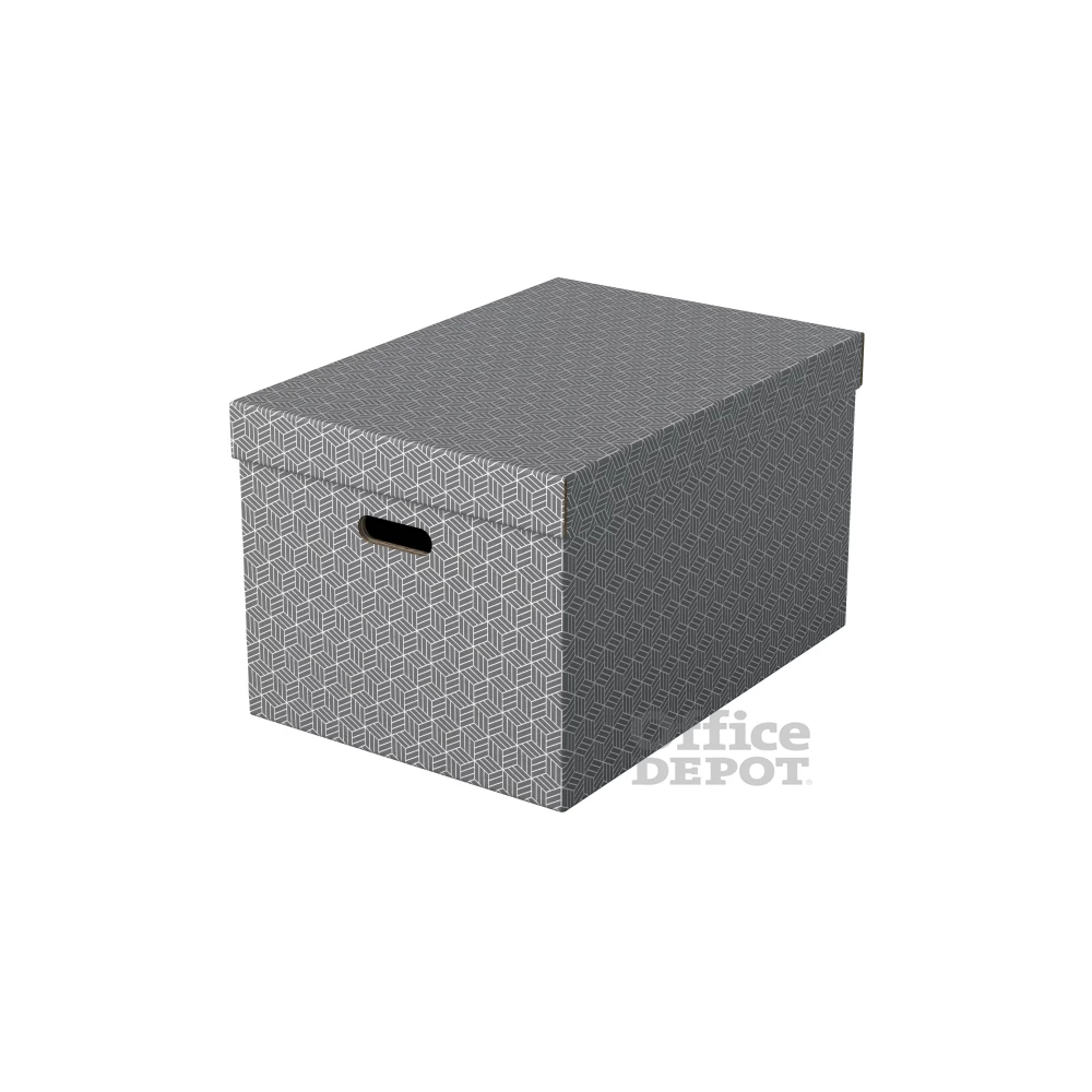 Esselte Home L méret 3db/csomag szürke tárolódoboz