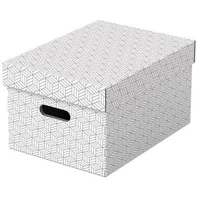 Esselte Home M méret 3db/csomag fehér tárolódoboz Esselte Home M méret 3db/csomag fehér tárolódoboz