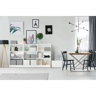 Esselte Home M méret 3db/csomag szürke tárolódoboz Esselte Home M méret 3db/csomag szürke tárolódoboz