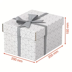 Esselte Home S méret 3db/csomag fehér tárolódoboz Esselte Home S méret 3db/csomag fehér tárolódoboz