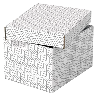 Esselte Home S méret 3db/csomag fehér tárolódoboz Esselte Home S méret 3db/csomag fehér tárolódoboz