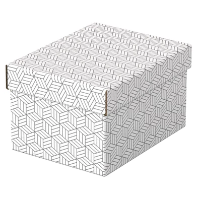 Esselte Home S méret 3db/csomag fehér tárolódoboz Esselte Home S méret 3db/csomag fehér tárolódoboz