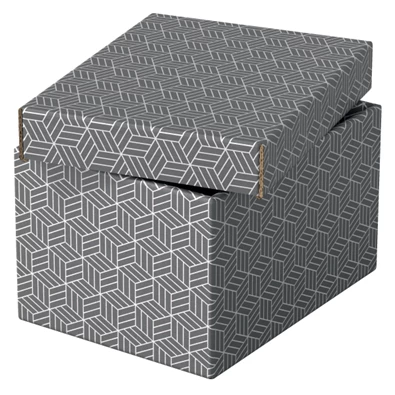 Esselte Home S méret 3db/csomag szürke tárolódoboz Esselte Home S méret 3db/csomag szürke tárolódoboz