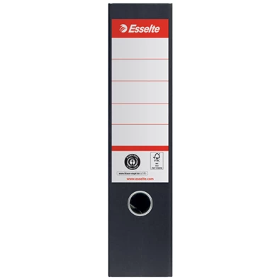 Esselte No.1 A4 75 mm fekete 100%-ban újrahasznosított kartonból iratrendező Esselte No.1 A4 75 mm fekete 100%-ban újrahasznosított kartonból iratrendező